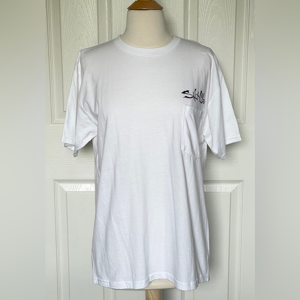 Salt Life White Short Sleeve Tee